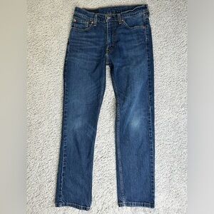 Levi's Jeans Mens 30 Classic 505 Straight Leg Regular Wash Classic Night Out